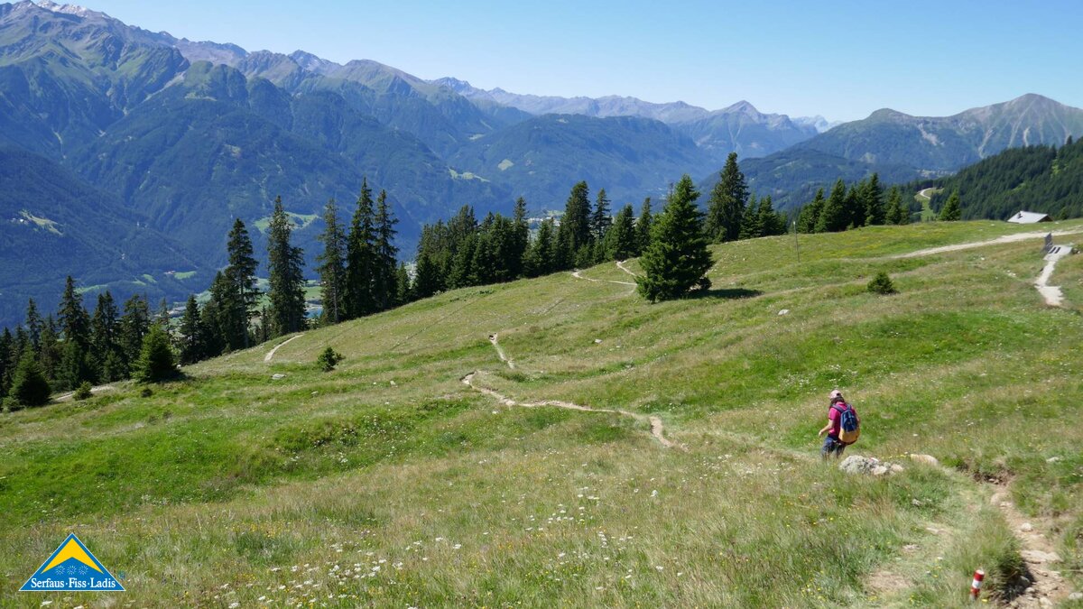 Wanderung in Serfaus-Fiss-Ladis in Tirol | © Serfaus-Fiss-Ladis Marketing GmbH