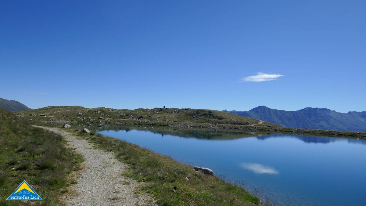 Wanderung am Frommessee in Serfaus-Fiss-Ladis in Tirol | © Serfaus-Fiss-Ladis Marketing GmbH