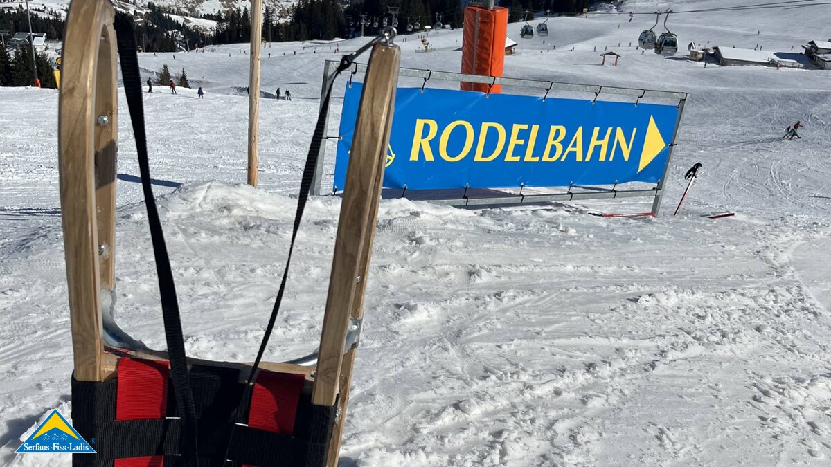 Die Rodelbahn in Serfaus startet an der Mittelstation der Komperdellbahn. | © Serfaus-Fiss-Ladis Marketing GmbH