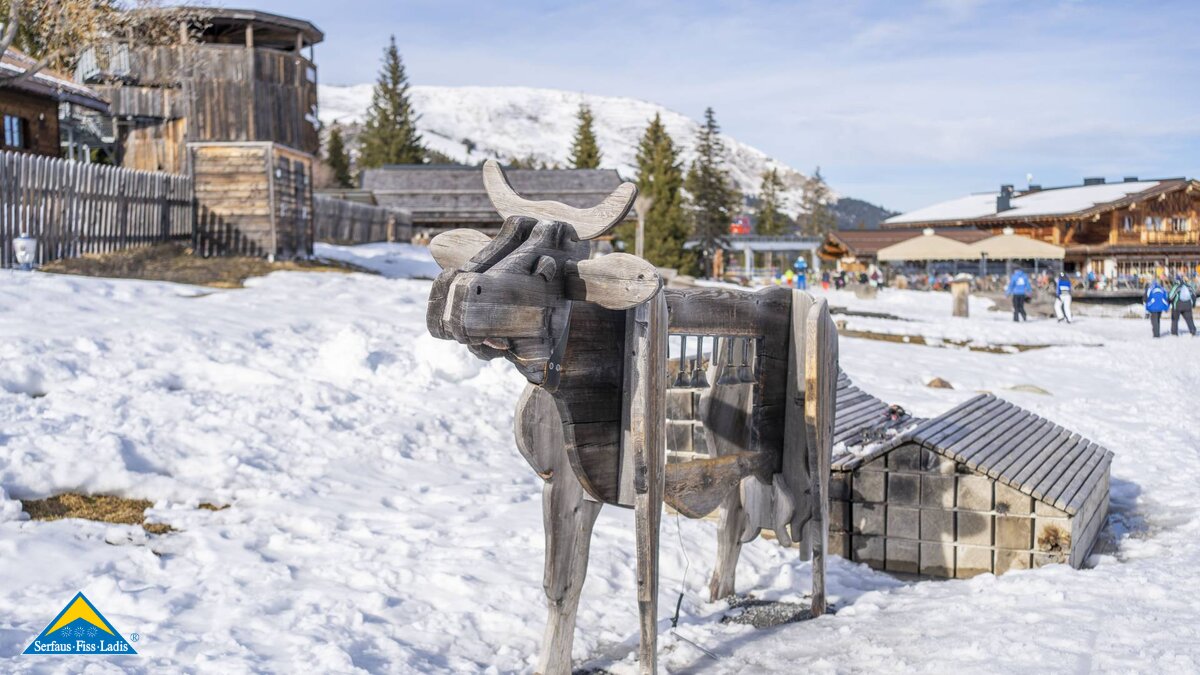 Bei der Seealm Hög  in Serfaus gibt es viele Attraktionen, besonders für Kinder.  | © kommwirmachendaseinfach