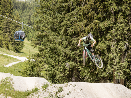 Im Bikeparadies Serfaus-Fiss-Ladis erwarten euch acht Singletrails und 12 Mountainbike-Touren mit unterschiedlichen Schwierigkeitsgraden | © Serfaus-Fiss-Ladis Marketing GmbH | Andreas Kirschner