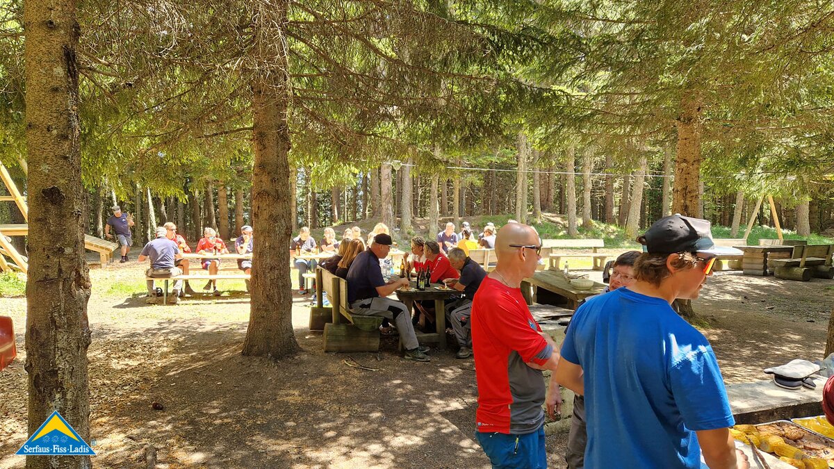 Grillnachmittag am Grillplatz in Rabuschl Serfaus-Fiss-Ladis Tirol | © Serfaus-Fiss-Ladis Marketing GmbH 