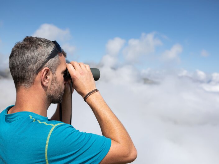 Auf den Bergen in Tirol gibt es einen traumhaften Ausblick zu genießen. Das ist Wandern in Serfaus Fiss Ladis in Tirol Österreich | © Serfaus-Fiss-Ladis Marketing GmbH | Andreas Kirschner