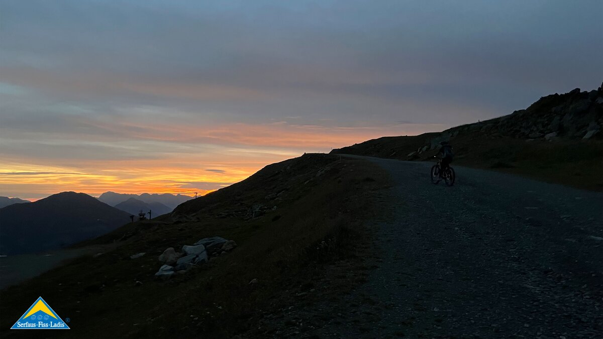 Sonnenaufgang in den Bergen von Serfaus-Fiss-Ladis in Tirol Österreich | © Serfaus-Fiss-Ladis Marketing GmbH