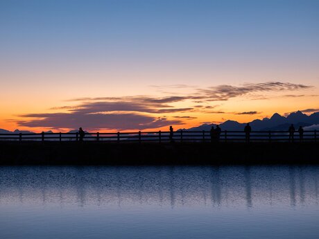 Ein unvergesslicher Sonnenaufgang in den Alpen von Serfaus-Fiss-Ladis Tirol Österreich | © Serfaus-Fiss-Ladis Marketing GmbH | Andreas Kirschner