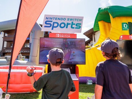 Viele verschiedene Wii Spiele | © Serfaus-Fiss-Ladis Marketing GmbH | Fabian Schirgi