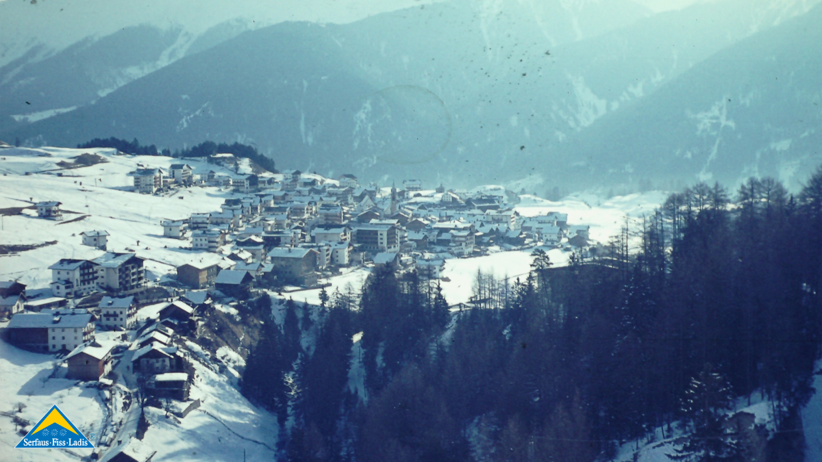 Alte Fotografie vom Dorf Serfaus in Tirol Österreich | © Klaus Praxmarer