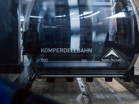Die neue 10 EUB Komperdellbahn in Serfaus Fiss Ladis in Tirol Österreich | © Serfaus-Fiss-Ladis Marketing GmbH | Rene Raggl