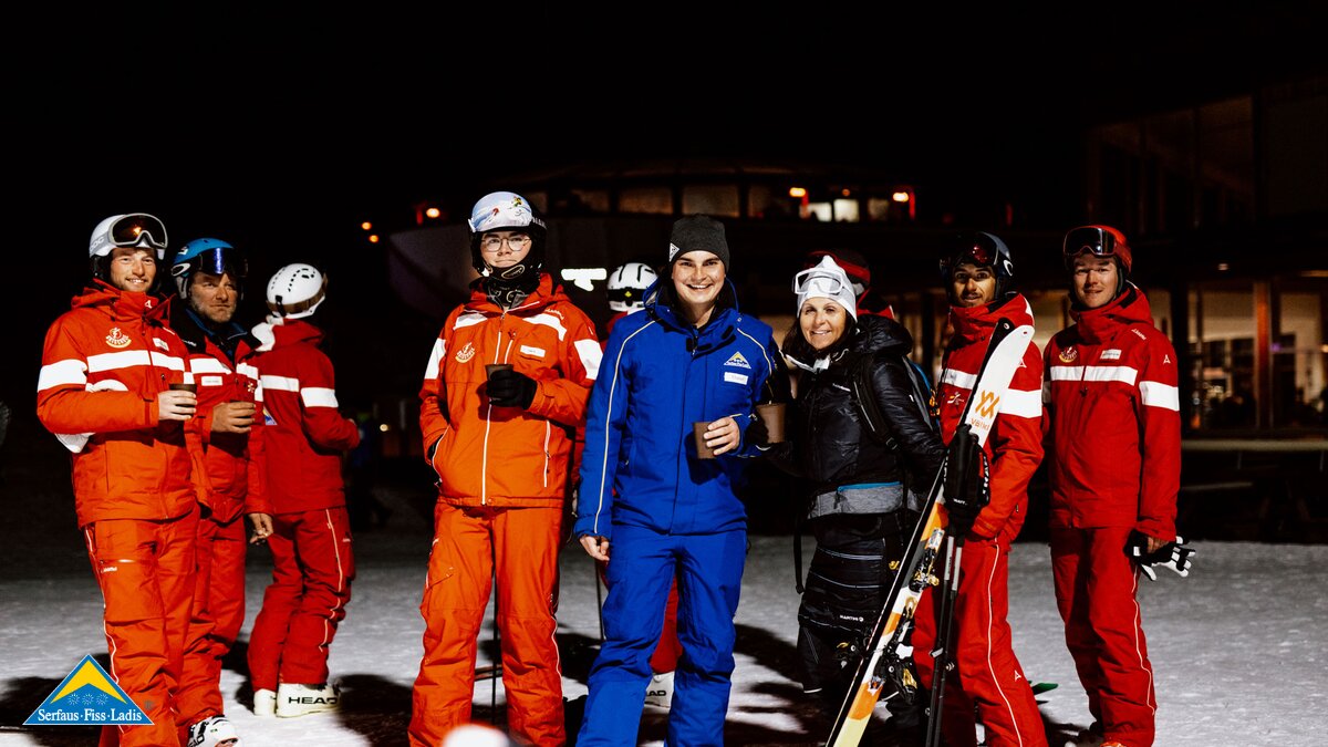 Die Nightflow-Crew in Serfaus-Fiss-Ladis denkt sich jedes Jahr eine spektakuläre Show aus | © Serfaus-Fiss-Ladis Marketing GmbH | Rene Raggl