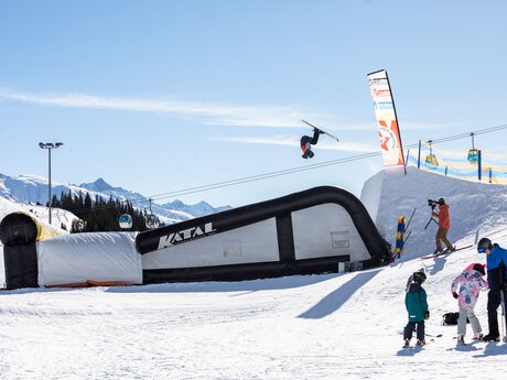 Airbag in Serfaus im Skigebiet Serfaus Fiss Ladis | © Serfaus-Fiss-Ladis Marketing GmbH | Roland Haschka