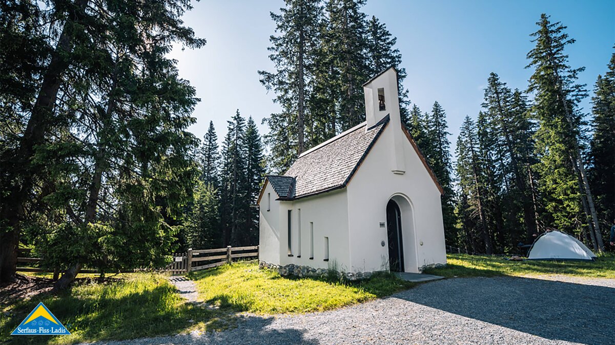 Die Familien-Lichter-Kapelle im Erlebnispark Hög in Serfaus Fiss Ladis | © Serfaus-Fiss-Ladis Marketing GmbH | wolkenweit