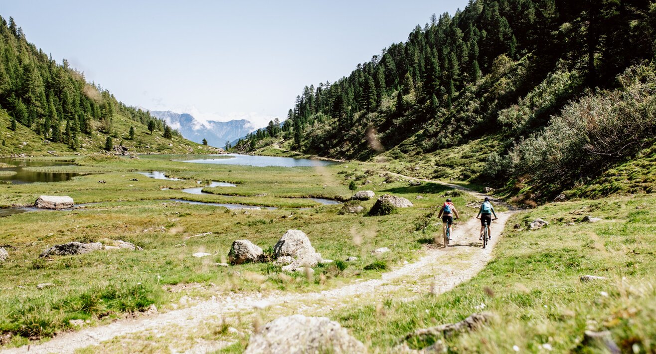 E-Biketour zum Urgsee | © Serfaus-Fiss-Ladis Marketing GmbH | Rene Raggl