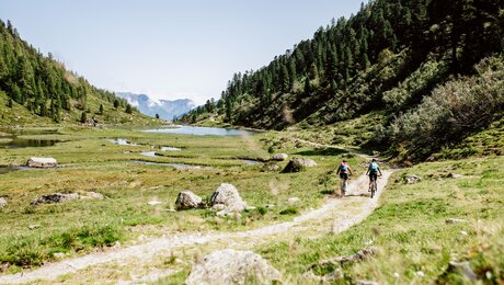 E-Biketour zum Urgsee | © Serfaus-Fiss-Ladis Marketing GmbH | Rene Raggl