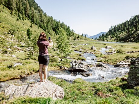 Panoramablick vom Ufer des Urgsees | © Serfaus-Fiss-Ladis Marketing GmbH | Rene Raggl