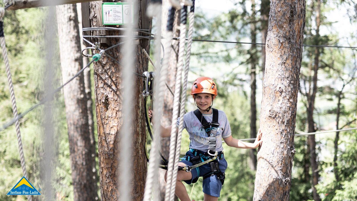 Spaß für Groß und Klein im X-Trees in Tirol | © Serfaus-Fiss-Ladis Marketing GmbH | Rene Raggl