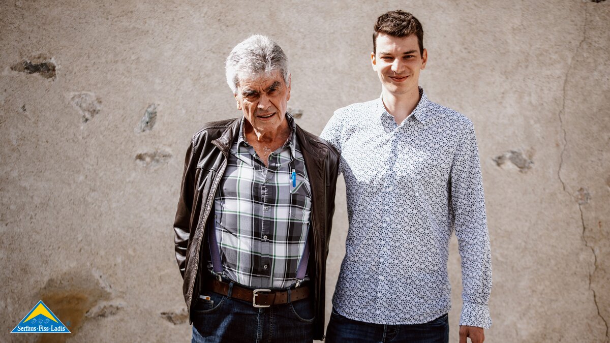 die Schöpfer der Flurnamenkarte von Serfaus | © Serfaus-Fiss-Ladis Marketing GmbH | Rene Raggl