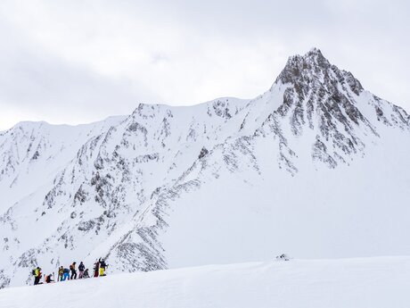 Freerider beim Anstieg | © Serfaus-Fiss-Ladis Marketing GmbH | Heli Düringer