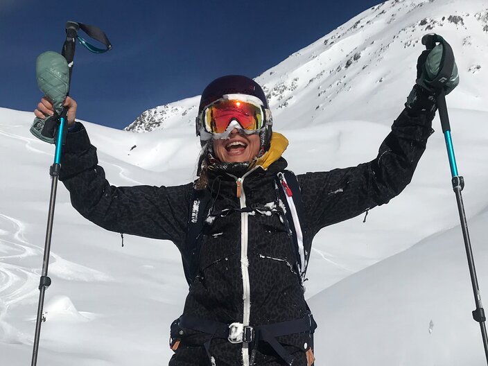 Begleiterin beim risk'n'fun Camp | © Serfaus-Fiss-Ladis Marketing GmbH | Pia Payer