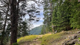 Pfad öffnet sich zum Böderkreuz | © Serfaus-Fiss-Ladis Marketing GmbH