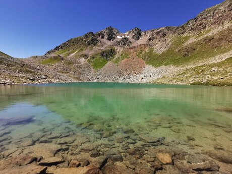 Hexensee in Serfaus Wanderung Schmugglersteig in Serfaus-Fiss-Ladis in Tirol | © Serfaus-Fiss-Ladis Marketing GmbH