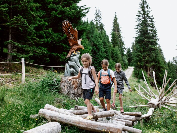 Am Wildtierweg wird Bewegung großgeschrieben | © Serfaus-Fiss-Ladis Marketing GmbH | Rene Raggl