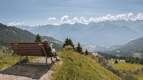 Blick auf das Dorf Serfaus | © Nina Leis_Reiseblog Good Morning World