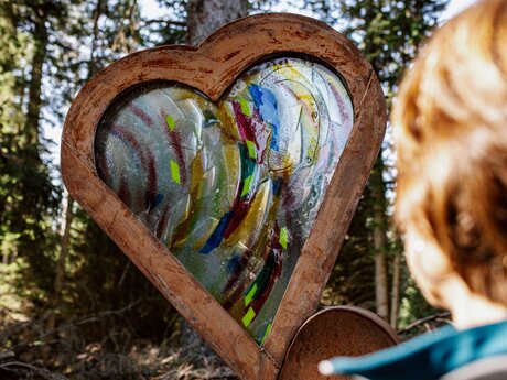 Herz aus Glas und Holz | © Serfaus-Fiss-Ladis Marketing GmbH | Rene Raggl