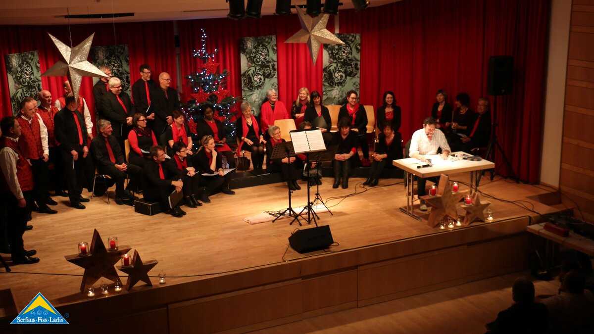 Auftritt vom Chor "Gospelfire" während des Magic Ladis in Tirol in Österreich | © Serfaus Fiss Ladis
