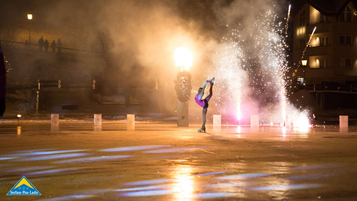 Eistanzshow beim Magic Ladis in Tirol in Österreich | © Andreas Kirschner
