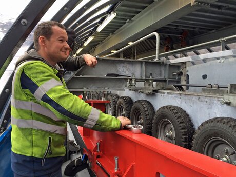 Allerlei Technik sind bei den Seilbahnen in Serfaus-Fiss-Ladis notwendig | © Serfaus-Fiss-Ladis