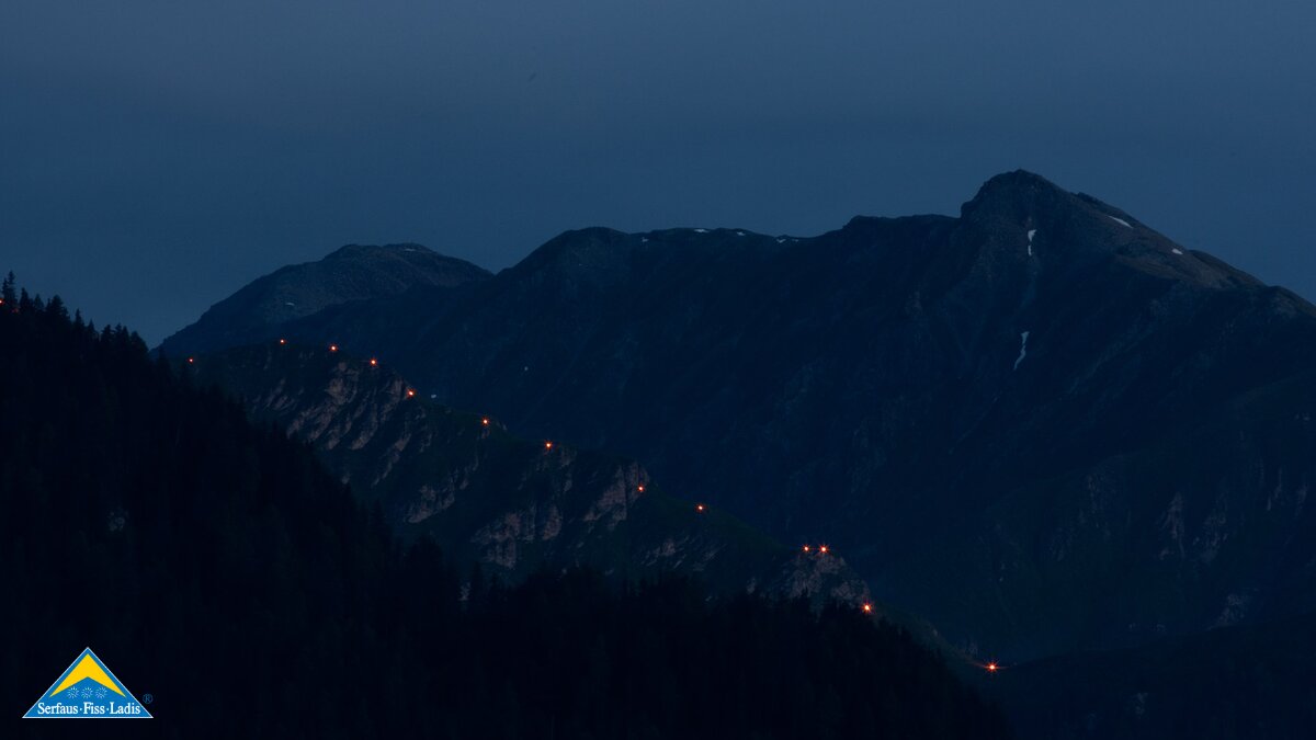 Herz Jesu Feuer in Serfaus-Fiss-Ladis Tirol | © Andreas Kirschner