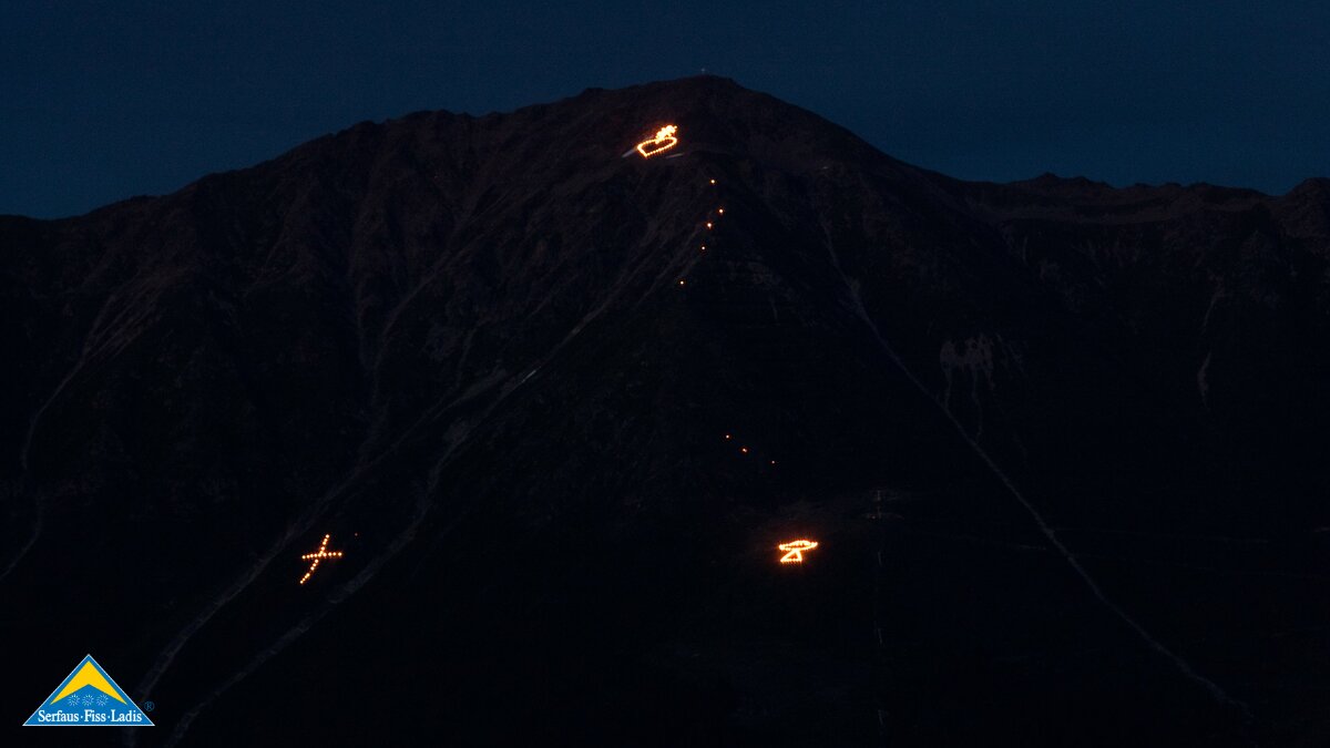 Herz Jesu Feuer in Serfaus-Fiss-Ladis Tirol | © Andreas Kirschner
