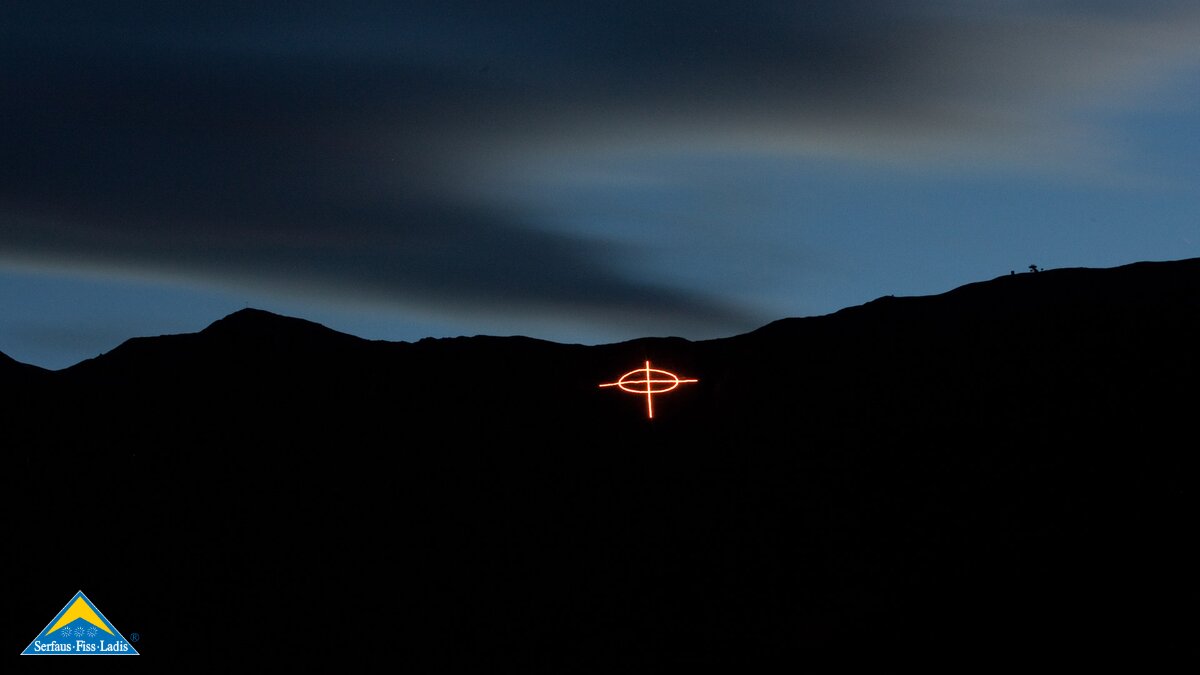 Herz Jesu Feuer in Serfaus-Fiss-Ladis Tirol | © Andreas Kirschner