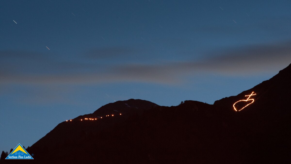 Herz Jesu Feuer in Serfaus-Fiss-Ladis Tirol | © Andreas Kirschner