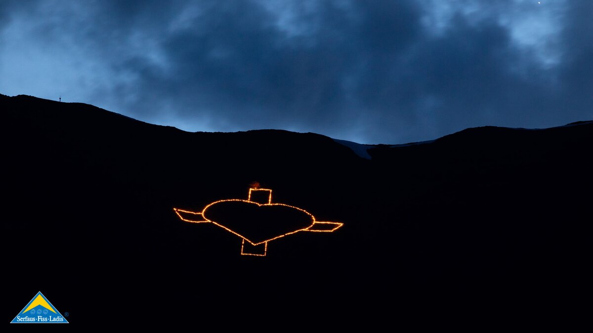 Herz Jesu Feuer in Serfaus-Fiss-Ladis Tirol | © Andreas Kirschner