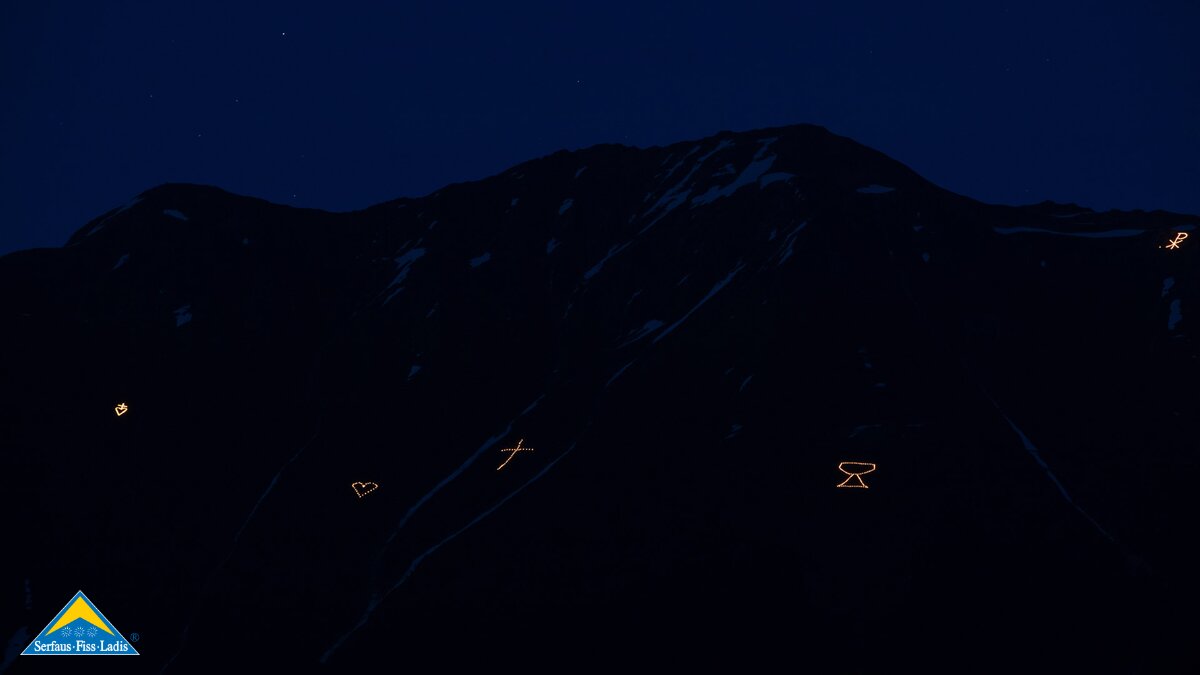 Herz Jesu Feuer in Serfaus-Fiss-Ladis Tirol | © Andreas Kirschner