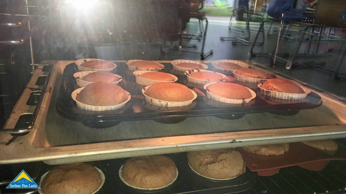 Schokomuffins im Mini&Maxi Club in Serfaus-Fiss-Ladis in Tirol | © Serfaus-Fiss-Ladis