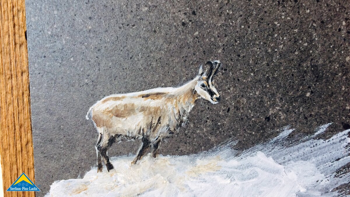 Künstlerin Andrea Koolen bei Kunst am Berg in Serfaus-Fiss-Ladis in Österreich | © Serfaus-Fiss-Ladis