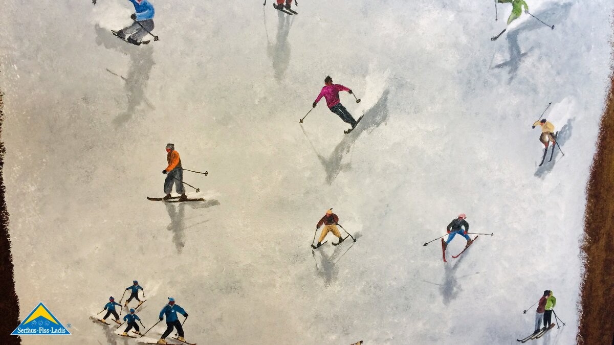 Künstler Stefan Rostpinsel in Serfaus-Fiss-Ladis in Tirol | © Serfaus-Fiss-Ladis