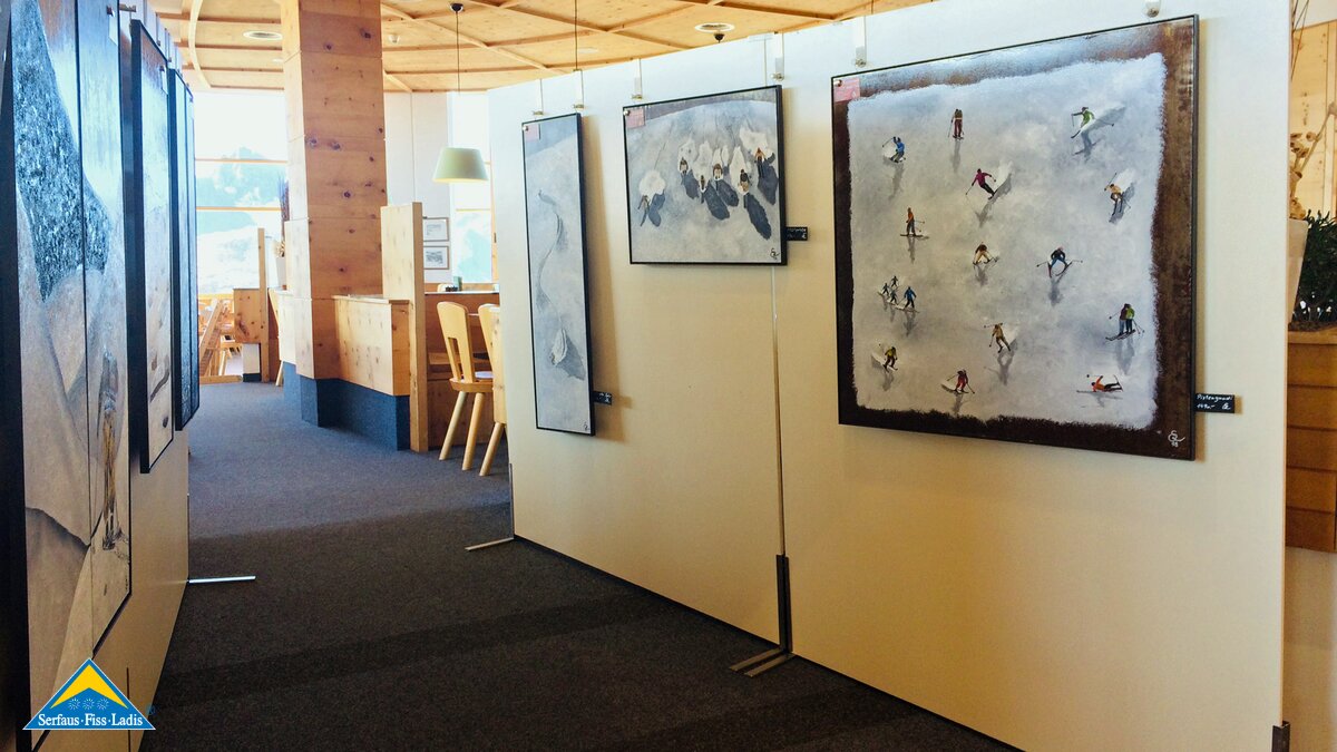 Künstler Stefan Rostpinsel in Serfaus-Fiss-Ladis in Tirol | © Serfaus-Fiss-Ladis