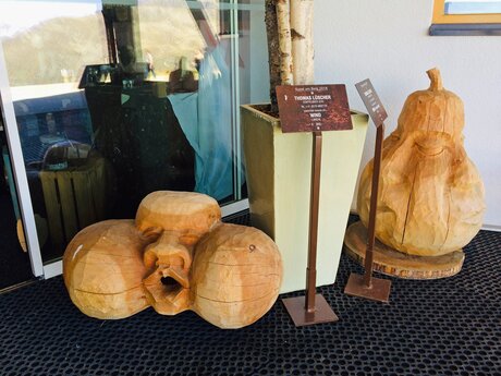 Künstler Thomas Lüscher bei Kunst am Berg 2019 in Serfaus-Fiss-Ladis in Tirol | © Serfaus-Fiss-Ladis