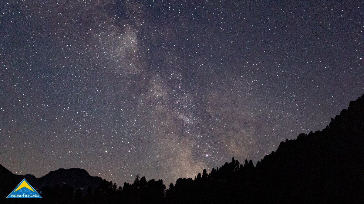 Der Sternenhimmel über Serfaus-Fiss-Ladis in Tirol Österreich | © Andreas Kirschner