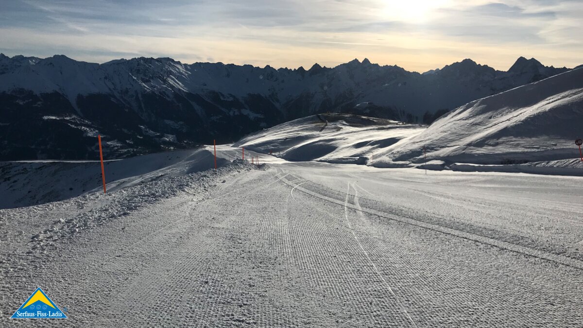 Dank zahlreicher helfender Hände kommt der Pistengenuss in Serfaus-Fiss-Ladis nie zu kurz | © Serfaus-Fiss-Ladis