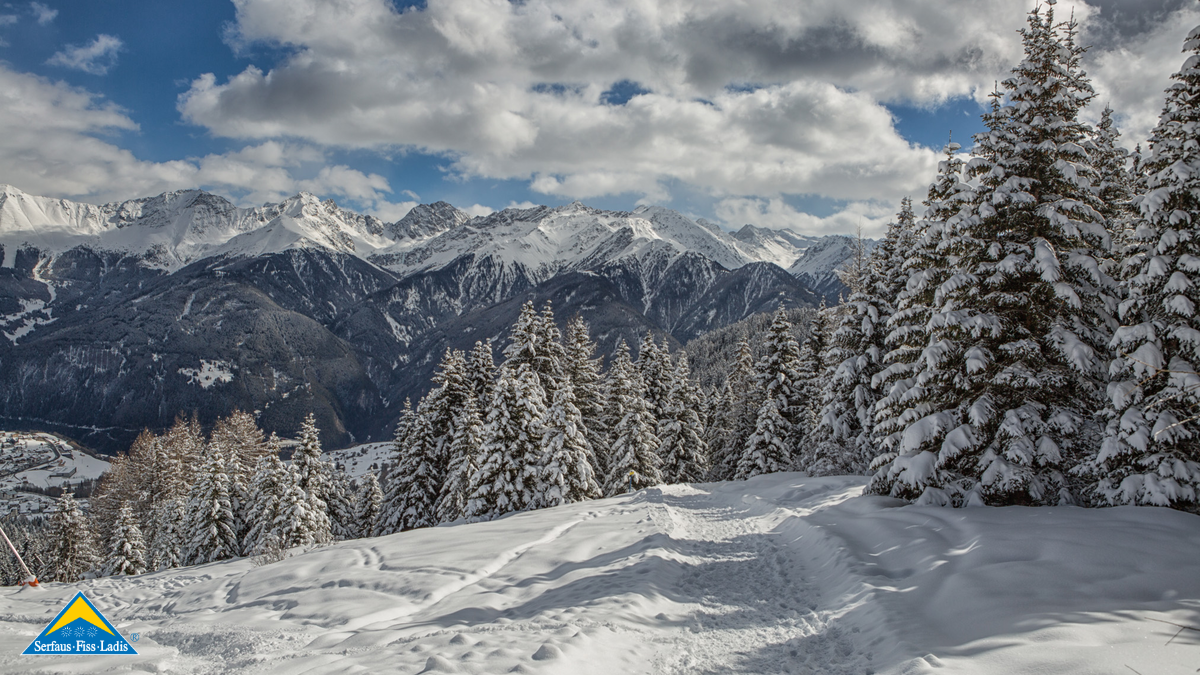 In Serfaus-Fiss-Ladis laden zahlreiche Winterwanderwege zum Durchatmen auf | © Serfaus-Fiss-Ladis