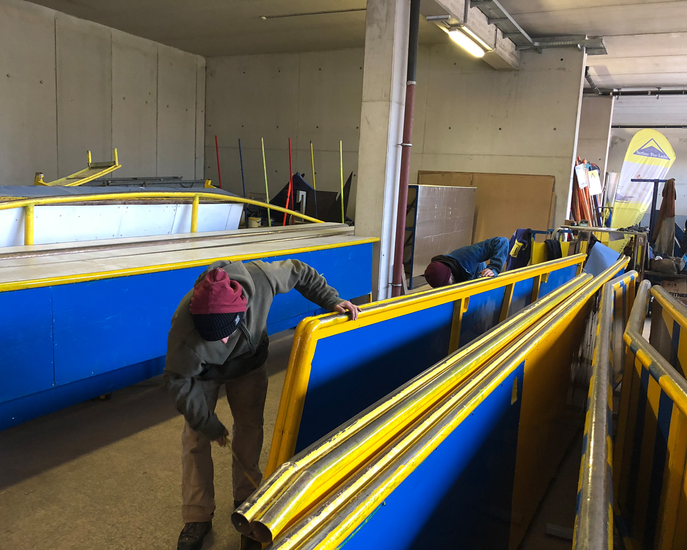 In Serfaus-Fiss-Ladis laden Funparks zum Shredden ein | © Seilbahn Komperdell GmbH