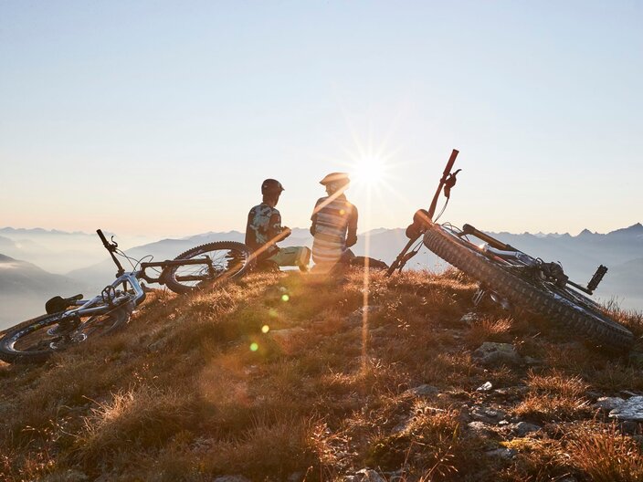 Singletrail Almtrail Fisser Nordseite Familienregion Serfaus-Fiss-Ladis Tirol Österreich | © christianwaldegger.com