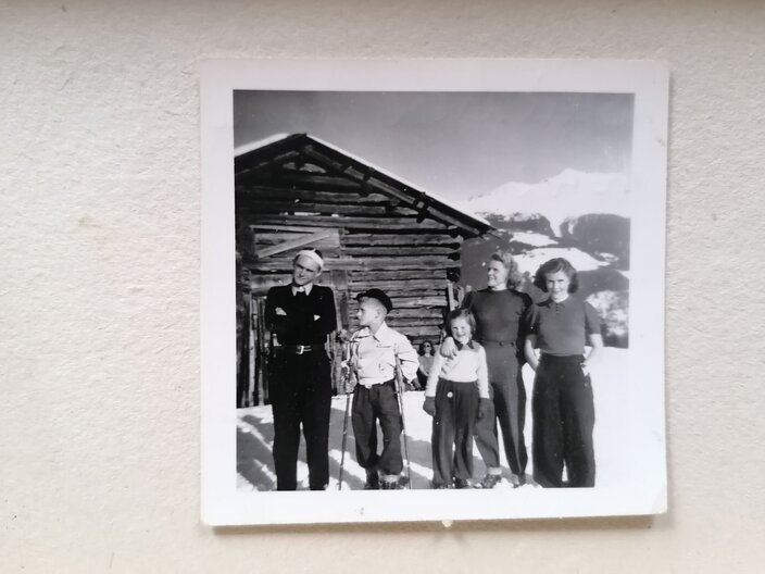 Burgl Kirschner aus Obladis als Kind Blog Serfaus-Fiss-Ladis | © Burgl Kirschner