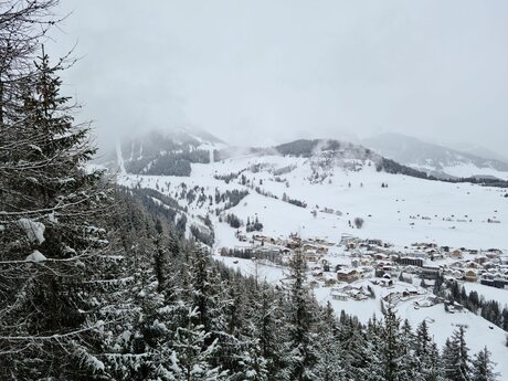 Aublick Adlerhorst auf Serfaus Panoramaplattform | © Serfaus-Fiss-Ladis Marketing GmbH