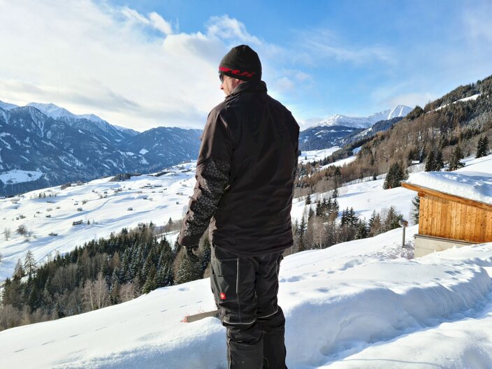 Aussichtsplatz Falterjöchl Winterwandern Serfaus-Fiss-Ladis | © Serfaus-Fiss-Ladis Marketing GmbH