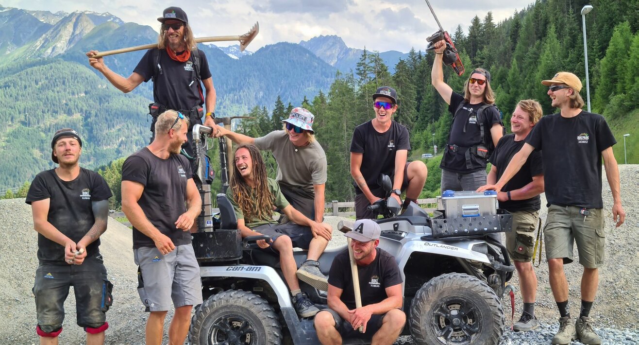 Blick hinter die Kulissen Bikepark Serfaus-Fiss-Ladis Blogartikel Andi Marth | © Serfaus-Fiss-Ladis Marketing GmbH